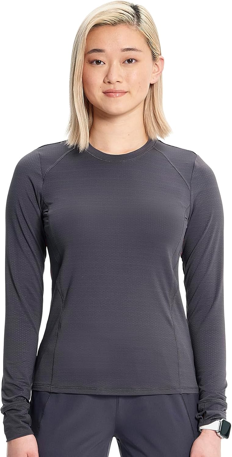 Cherokee Women Underscrubs Long Sleeve Knit Tee CK765