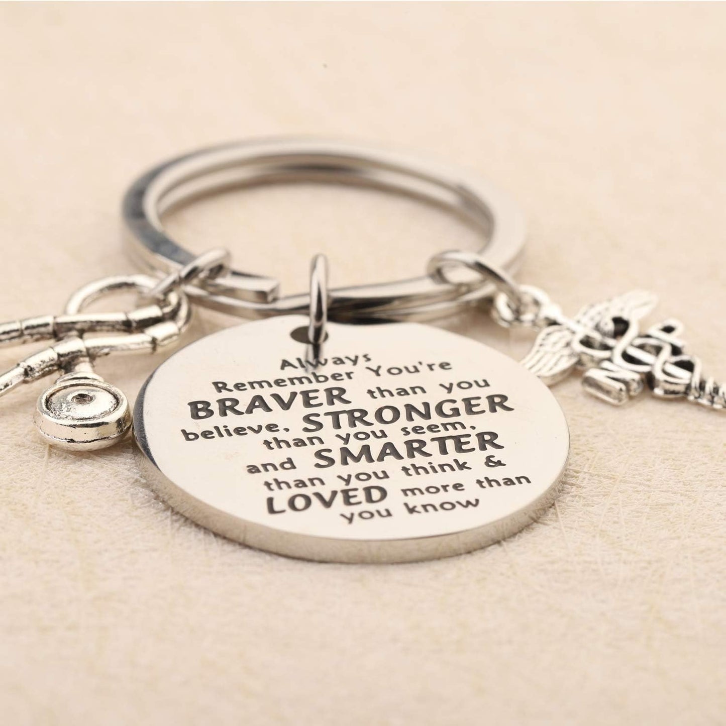 Nurse Practitioner Gifts NP Keychain Nurse Practitioner Graduation Gift NP Gift Nurse Practitioner Jewelry Keychain