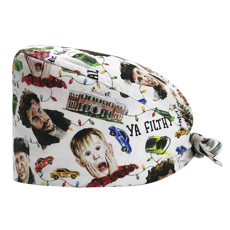 Women Pure Cotton Nurse Printing Surgical
