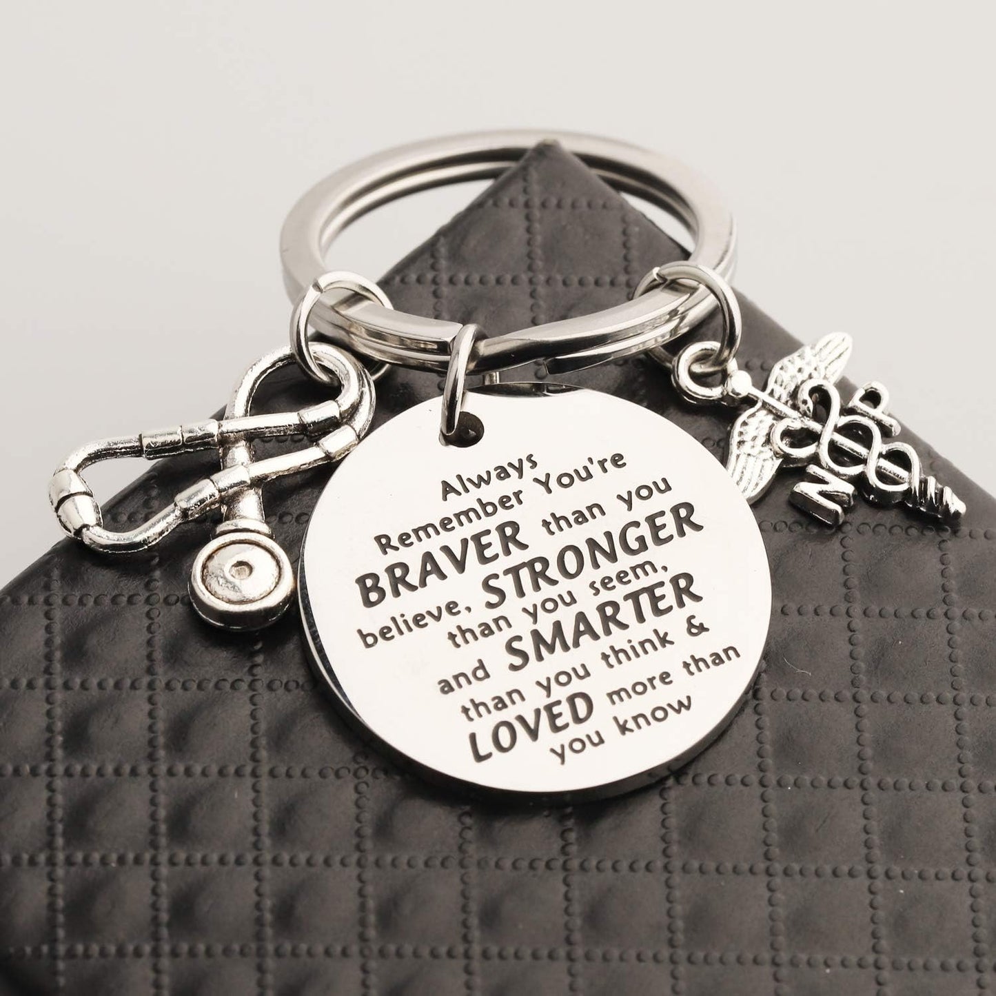 Nurse Practitioner Gifts NP Keychain Nurse Practitioner Graduation Gift NP Gift Nurse Practitioner Jewelry Keychain